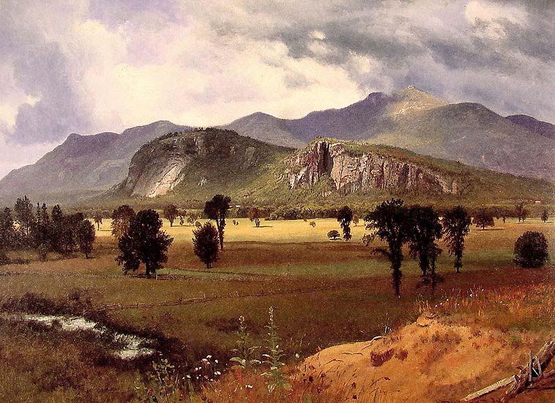 Albert Bierstadt Moat Mountain, Intervale, New Hampshire Spain oil painting art